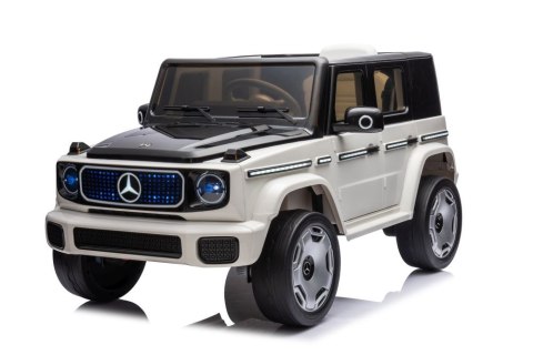 Auto Na Akumulator Mercedes EQG 4x4 Biały Auto Na Akumulator Mercedes EQG 4x4 Biały