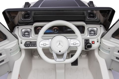 Auto Na Akumulator Mercedes EQG 4x4 Biały Auto Na Akumulator Mercedes EQG 4x4 Biały