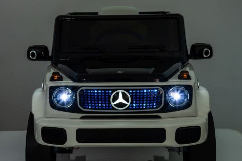 Auto Na Akumulator Mercedes EQG 4x4 Biały Auto Na Akumulator Mercedes EQG 4x4 Biały
