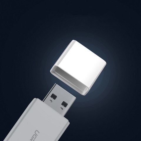 Czytnik kart pamięci TF SD pod USB 3.0 biały Czytnik kart pamięci TF SD pod USB 3.0 biały