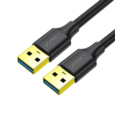 Kabel przewód USB - USB 3.2 3m czarny Kabel przewód USB - USB 3.2 3m czarny