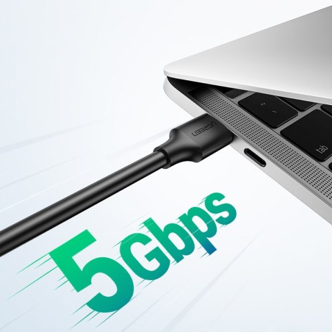 Kabel przewód USB - USB 3.2 3m czarny Kabel przewód USB - USB 3.2 3m czarny
