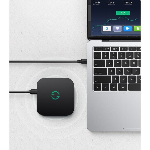 Kabel przewód USB - USB 3.2 3m czarny Kabel przewód USB - USB 3.2 3m czarny