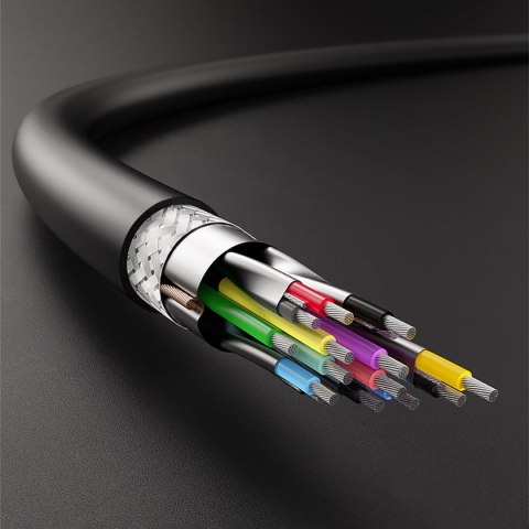 Kabel przewód USB - USB 3.2 3m czarny Kabel przewód USB - USB 3.2 3m czarny