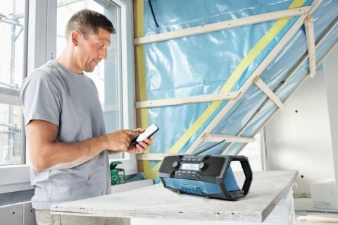 RADIO AKUMULATOROWE GPB 18V-2 SC DAB+/FM 0*AH RADIO AKUMULATOROWE GPB 18V-2 SC DAB+/FM 0*AH