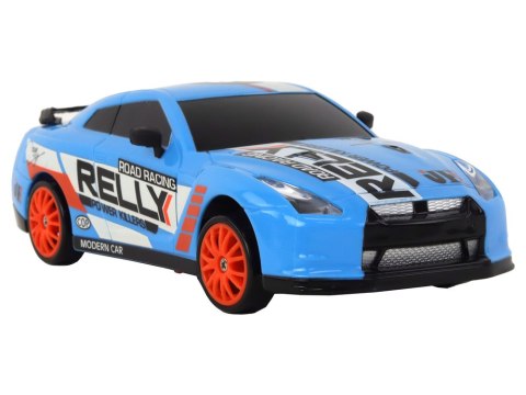 Autko Sportowe Zdalnie Sterowane R/C 1:24 Niebieski Wymienne Koła Autko Sportowe Zdalnie Sterowane R/C 1:24 Niebieski Wymienne Koła