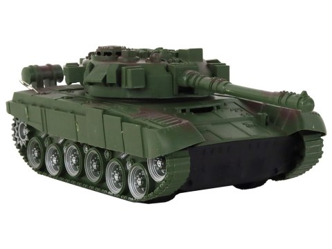 Czołg R/C Zdalnie Sterowany Światła Dźwięk Zielony 1:18 27MHz Czołg R/C Zdalnie Sterowany Światła Dźwięk Zielony 1:18 27MHz