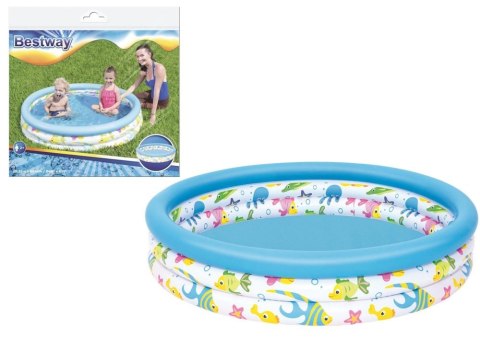 Dmuchany Basen Dla Dzieci Rybki 122 x 25 cm Bestway 51009 Dmuchany Basen Dla Dzieci Rybki 122 x 25 cm Bestway 51009