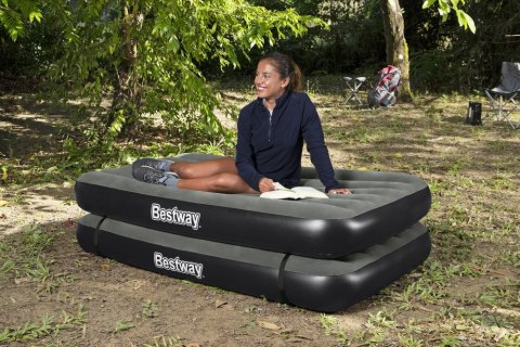 Dmuchany Materac Podwójny 188 x 99 x 25 cm Bestway 67922 Dmuchany Materac Podwójny 188 x 99 x 25 cm Bestway 67922