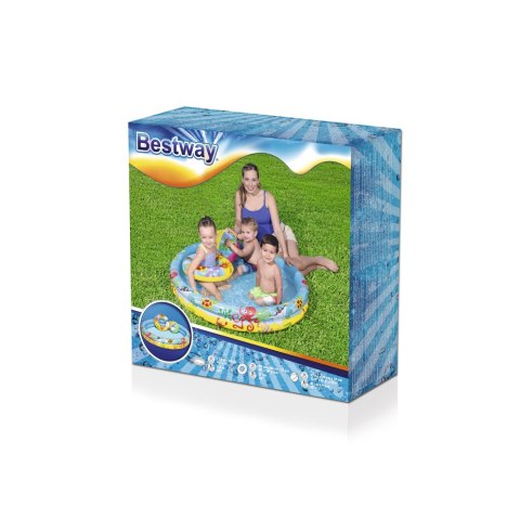 Zestaw Dmuchany Basen 3w1 Piłka, Koło 122 x 20 cm Bestway 51124 Zestaw Dmuchany Basen 3w1 Piłka, Koło 122 x 20 cm Bestway 51124