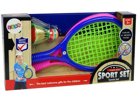 Zestaw Gier Sportowych Rakiet Tenis Lotka Piłka Zestaw Gier Sportowych Rakiet Tenis Lotka Piłka