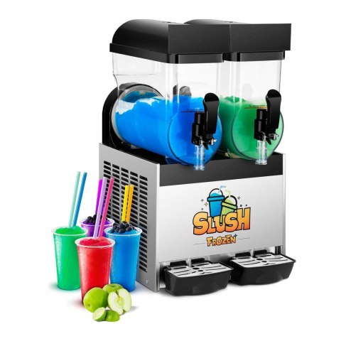 Granitor dyspenser urządzenie do napojów slush granity podwójny 2x 15L Granitor dyspenser urządzenie do napojów slush granity podwójny 2x 15L