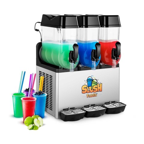 Granitor dyspenser urządzenie do napojów slush granity potrójny 3x 12L Granitor dyspenser urządzenie do napojów slush granity potrójny 3x 12L