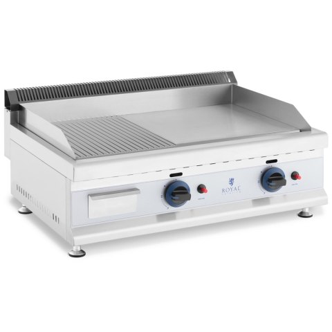 Grill gazowy podwójny gładki ryflowany na gaz ziemny 0.02 bar 74.5 x 40 cm 2 x 3100 W Grill gazowy podwójny gładki ryflowany na gaz ziemny 0.02 bar 74.5 x 40 cm 2 x 3100 W