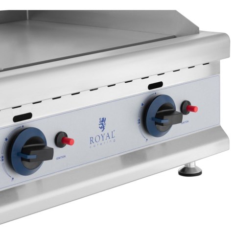 Grill gazowy podwójny gładki ryflowany na gaz ziemny 0.02 bar 74.5 x 40 cm 2 x 3100 W Grill gazowy podwójny gładki ryflowany na gaz ziemny 0.02 bar 74.5 x 40 cm 2 x 3100 W