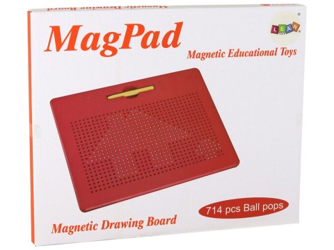 Magnetyczna Tablica Pad Edukacyjny Kulki Szablony Czarna 714 ele. Magnetyczna Tablica Pad Edukacyjny Kulki Szablony Czarna 714 ele.