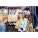 Maszyna urządzenie do prażenia popcornu 4-5 kg/h 1.2 l czarna