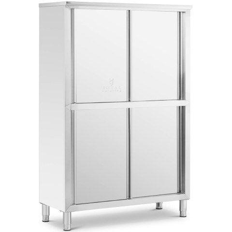 Szafa gastronomiczna magazynowa ze stali nierdzewnej drzwi suwane 180x118x50cm Szafa gastronomiczna magazynowa ze stali nierdzewnej drzwi suwane 180x118x50cm