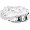 Wąż parciany płaski strażacki do wody ze złączem storz 1'' 25 mm 8-24 bar 30 m