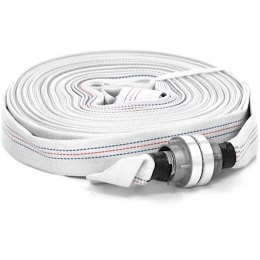 Wąż parciany płaski strażacki do wody ze złączem storz 1'' 25 mm 8-24 bar 30 m