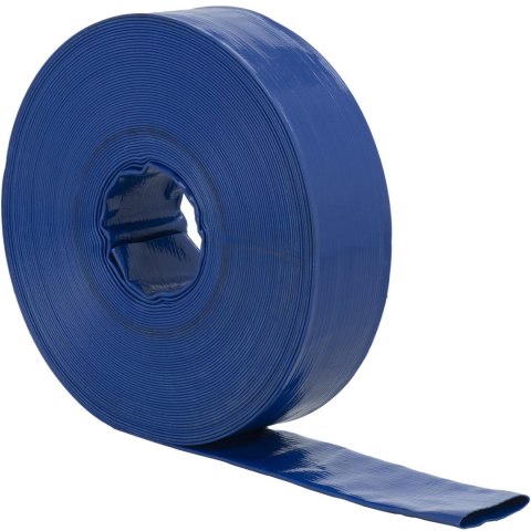 Wąż płaski do pompy wody ogrodu wzmocniony 3'' 75 mm 5-15 bar 50 m Wąż płaski do pompy wody ogrodu wzmocniony 3'' 75 mm 5-15 bar 50 m
