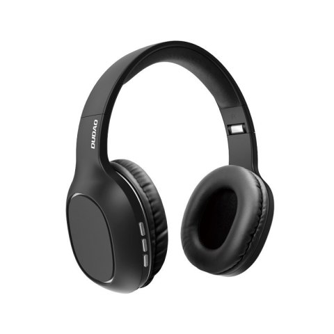 Bezprzewodowe nauszne słuchawki Bluetooth 5.0 czytnik kart micro SD radio FM czarny Bezprzewodowe nauszne słuchawki Bluetooth 5.0 czytnik kart micro SD radio FM czarny