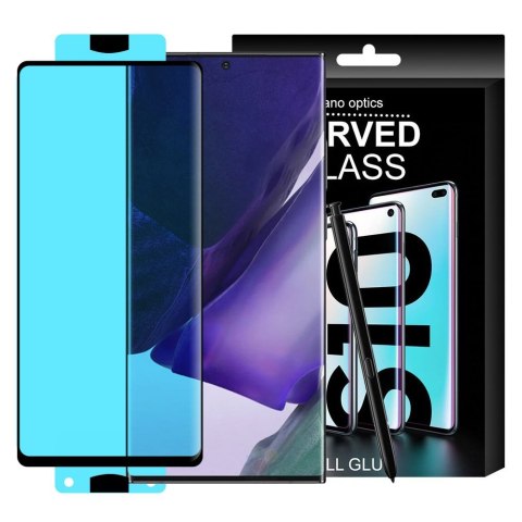 Folia szklana szkło hartowane na ekran z ramką Samsung Galaxy S21+ 5G 3D Edge Nano Flexi Glass czarny Folia szklana szkło hartowane na ekran z ramką Samsung Galaxy S21+ 5G 3D Edge Nano Flexi Glass czarny