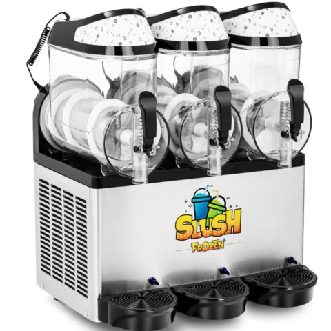 Granitor maszyna do napojów slush sorbetów smoothies potrójna 800 W 3 x 10 l Granitor maszyna do napojów slush sorbetów smoothies potrójna 800 W 3 x 10 l