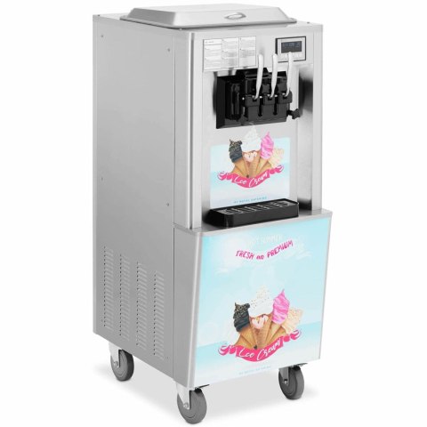 Maszyna automat do lodów włoskich 2140 W 33 l/h - 3 smaki Maszyna automat do lodów włoskich 2140 W 33 l/h - 3 smaki