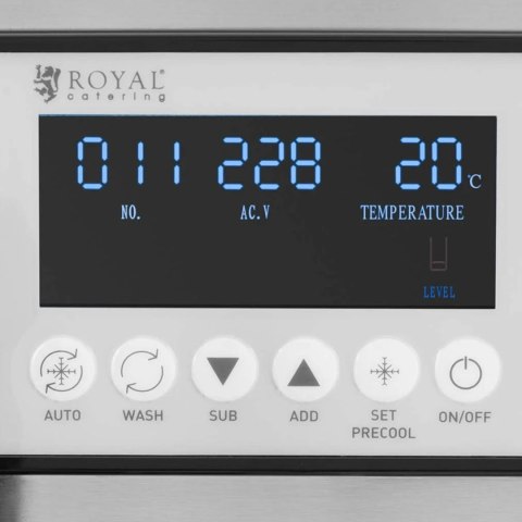 Maszyna automat do lodów włoskich 2140 W 33 l/h - 3 smaki Maszyna automat do lodów włoskich 2140 W 33 l/h - 3 smaki