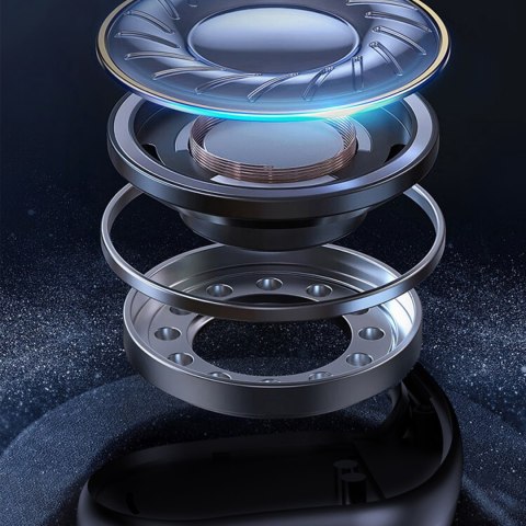 Słuchawki bezprzewodowe Bluetooth czarne Słuchawki bezprzewodowe Bluetooth czarne