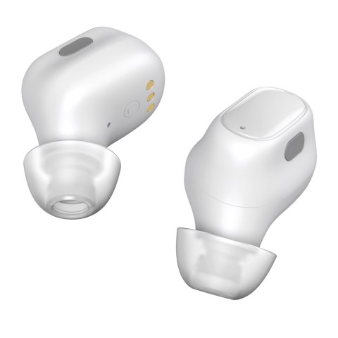 Słuchawki bezprzewodowe TWS Bluetooth 5.0 Encok WM01 Plus białe Słuchawki bezprzewodowe TWS Bluetooth 5.0 Encok WM01 Plus białe