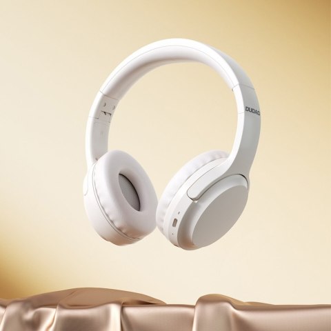 Słuchawki nauszne bezprzewodowe ANC Bluetooth 5.3 białe Słuchawki nauszne bezprzewodowe ANC Bluetooth 5.3 białe