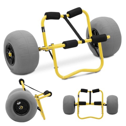 Wózek transportowy do przewozu kajaka canoe do 75 kg Wózek transportowy do przewozu kajaka canoe do 75 kg