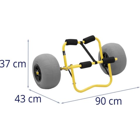 Wózek transportowy do przewozu kajaka canoe do 75 kg Wózek transportowy do przewozu kajaka canoe do 75 kg