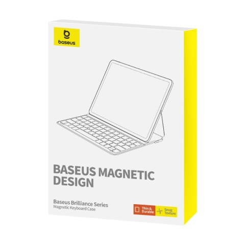 Etui z klawiaturą na iPad 10.2'' 2019-2021 + kabel USB-C Brilliance Series czarne Etui z klawiaturą na iPad 10.2'' 2019-2021 + kabel USB-C Brilliance Series czarne