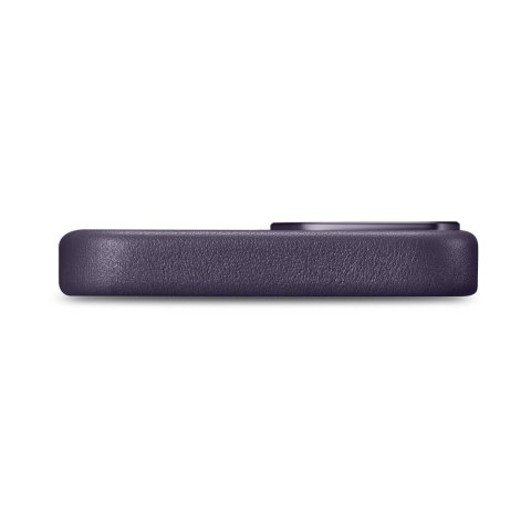 Etui z naturalnej skóry do iPhone 14 MagSafe Case Leather pokrowiec fioletowy Etui z naturalnej skóry do iPhone 14 MagSafe Case Leather pokrowiec fioletowy