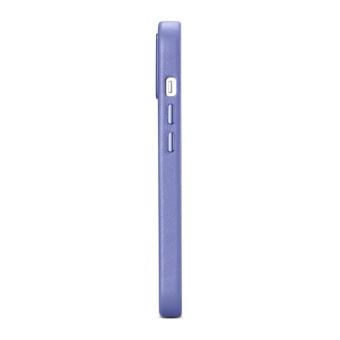 Etui z naturalnej skóry do iPhone 14 MagSafe Case Leather pokrowiec jasno fioletowy Etui z naturalnej skóry do iPhone 14 MagSafe Case Leather pokrowiec jasno fioletowy