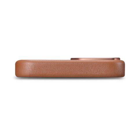 Etui z naturalnej skóry do iPhone 14 MagSafe Case Leather pokrowiec jasny brąz Etui z naturalnej skóry do iPhone 14 MagSafe Case Leather pokrowiec jasny brąz
