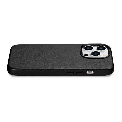Pokrowiec etui z naturalnej skóry do iPhone 14 Pro Max MagSafe Case Leather czarny Pokrowiec etui z naturalnej skóry do iPhone 14 Pro Max MagSafe Case Leather czarny