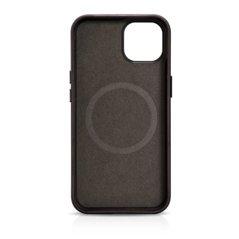 Skórzane etui iPhone 14 Plus magnetyczne z MagSafe Oil Wax Premium Leather Case ciemny brąz Skórzane etui iPhone 14 Plus magnetyczne z MagSafe Oil Wax Premium Leather Case ciemny brąz