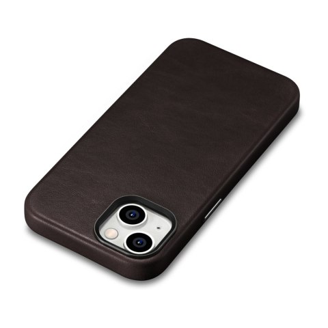 Skórzane etui iPhone 14 Plus magnetyczne z MagSafe Oil Wax Premium Leather Case ciemny brąz Skórzane etui iPhone 14 Plus magnetyczne z MagSafe Oil Wax Premium Leather Case ciemny brąz