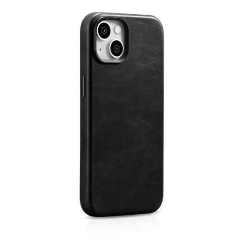 Skórzane etui iPhone 14 magnetyczne z MagSafe Oil Wax Premium Leather Case czarny Skórzane etui iPhone 14 magnetyczne z MagSafe Oil Wax Premium Leather Case czarny