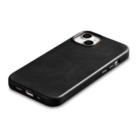Skórzane etui iPhone 14 magnetyczne z MagSafe Oil Wax Premium Leather Case czarny Skórzane etui iPhone 14 magnetyczne z MagSafe Oil Wax Premium Leather Case czarny
