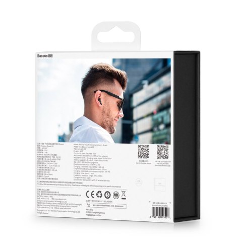 Słuchawki bezprzewodowe Bowie E8 TWS czarne Słuchawki bezprzewodowe Bowie E8 TWS czarne
