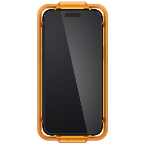 Szkło hartowane ALM Glass FC na iPhone 15 Pro czarne - ZESTAW 2 szt. Szkło hartowane ALM Glass FC na iPhone 15 Pro czarne - ZESTAW 2 szt.
