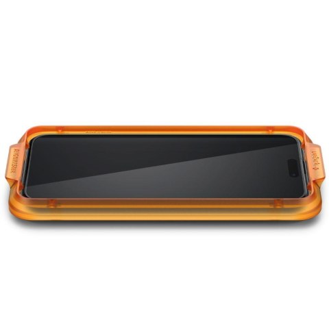Szkło hartowane ALM Glass FC na iPhone 15 Pro czarne - ZESTAW 2 szt. Szkło hartowane ALM Glass FC na iPhone 15 Pro czarne - ZESTAW 2 szt.