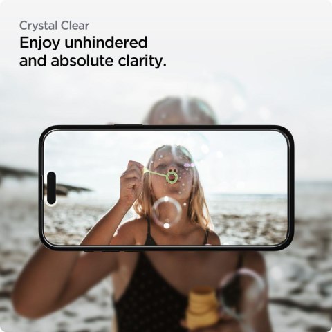 Szkło hartowane ALM Glass FC na iPhone 15 Pro czarne - ZESTAW 2 szt. Szkło hartowane ALM Glass FC na iPhone 15 Pro czarne - ZESTAW 2 szt.