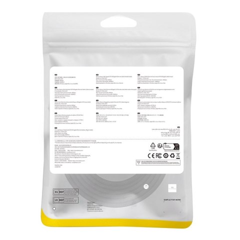 Szybki kabel sieciowy LAN RJ45 cat.8 40Gbps plecionka 3m czarny Szybki kabel sieciowy LAN RJ45 cat.8 40Gbps plecionka 3m czarny