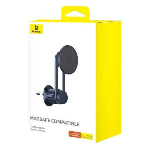 Uchwyt samochodowy magnetyczny na kratkę nawiew MagPro Series czarny Uchwyt samochodowy magnetyczny na kratkę nawiew MagPro Series czarny